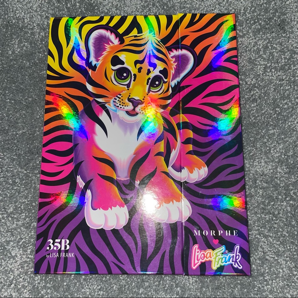 Morphe x Lisa Frank 35B Eyeshadow Pallet